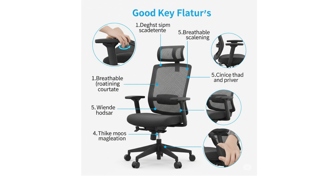 ۵ ویژگی مهم یک صندلی اداری خوب که شاید ندانید! ۵ ویژگی مهم یک صندلی اداری خوب که شاید ندانید!