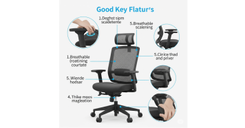 ۵ ویژگی مهم یک صندلی اداری خوب که شاید ندانید!