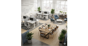 چیدمان مبلمان اداری برای شرکتهای کوچک و استارتاپها