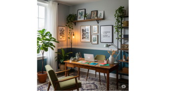 چطور با کمترین هزینه، دکوراسیون دفتر کار خود را شیک کنیم؟